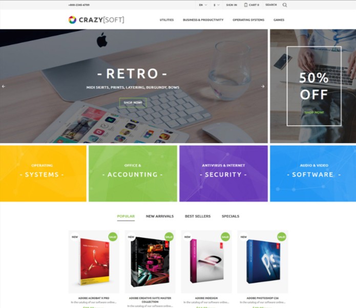Команда AdvantShop представляет новые шаблоны для Вашего интернет-магазина - 4505